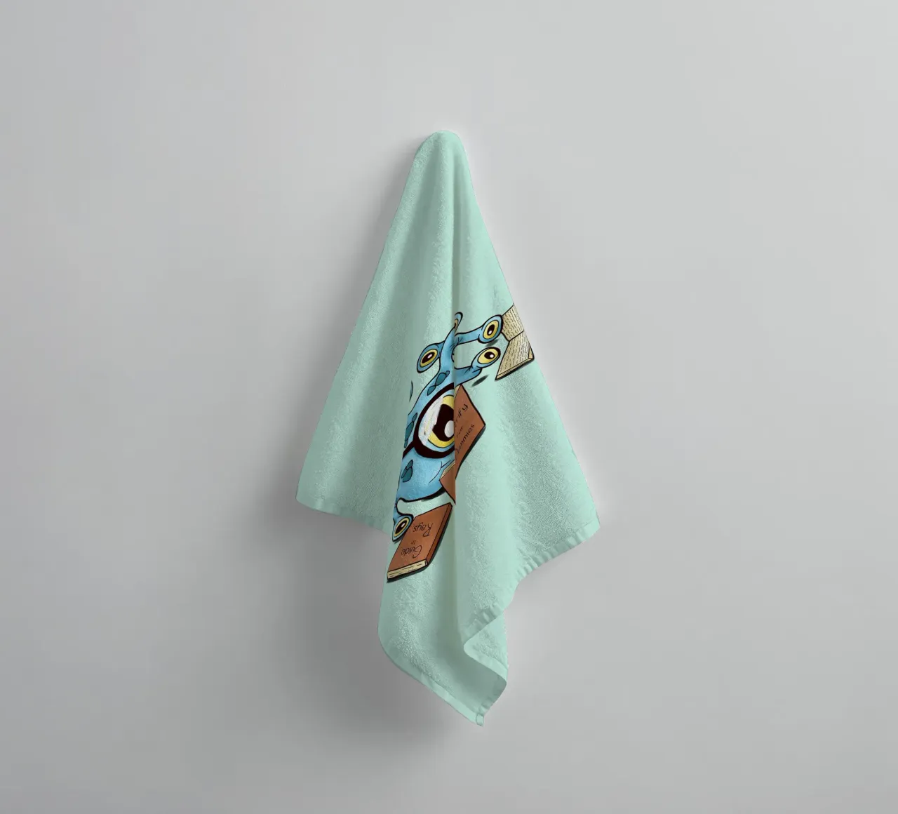 Beholder apprentice towel by Loobs