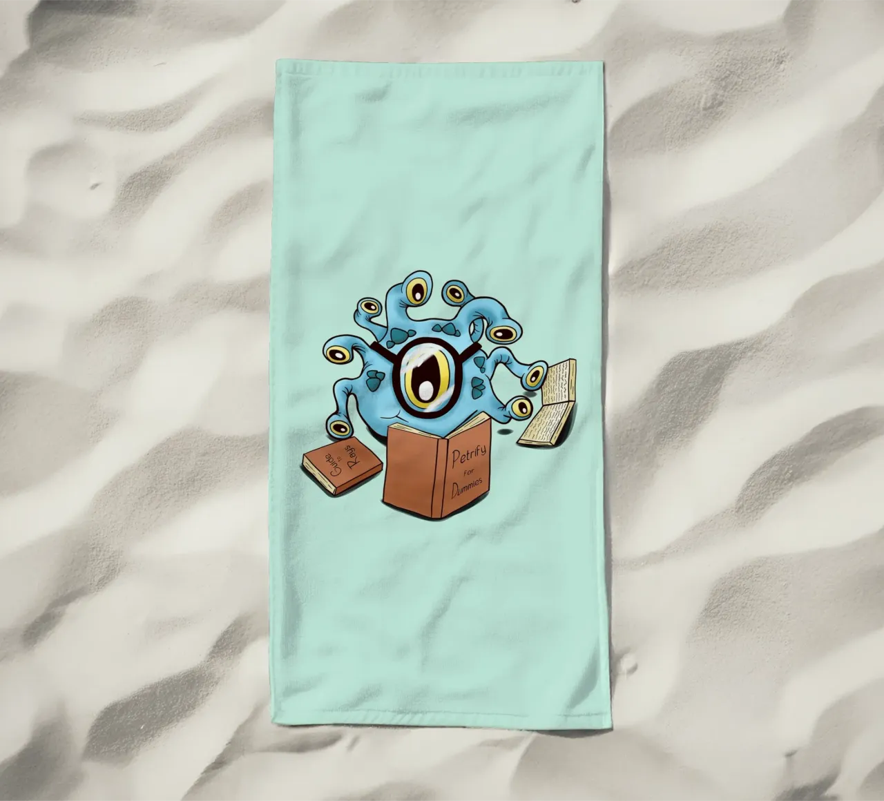 Beholder apprentice beach towel by Loobs