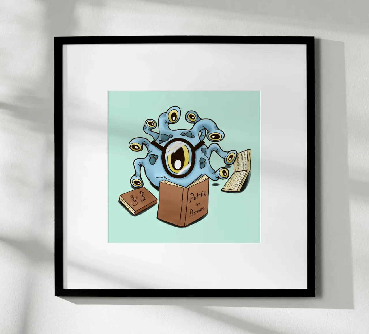 Apprendista Beholder poster con telaio in alluminio da Loobs