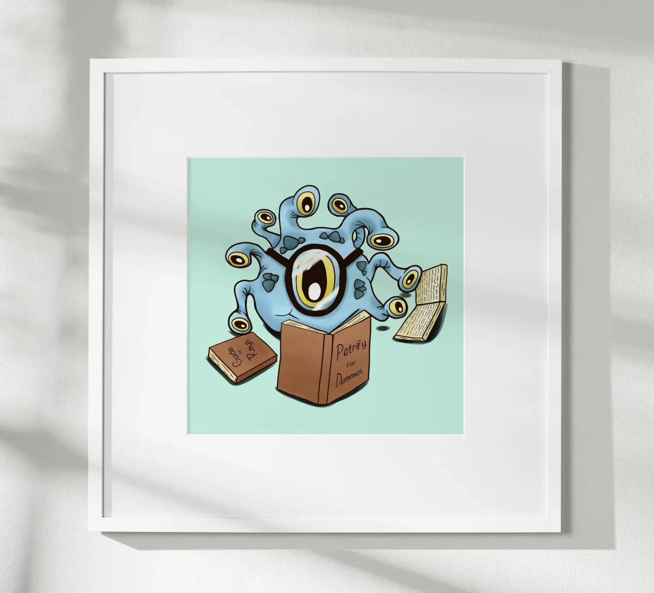 Apprendista Beholder poster con telaio in alluminio da Loobs
