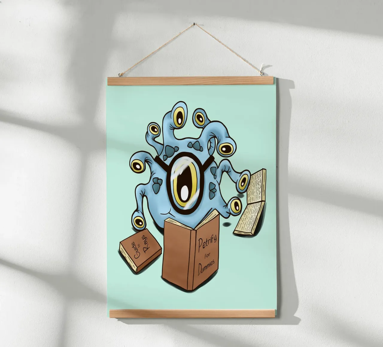 Apprendista Beholder poster con telaio in alluminio da Loobs