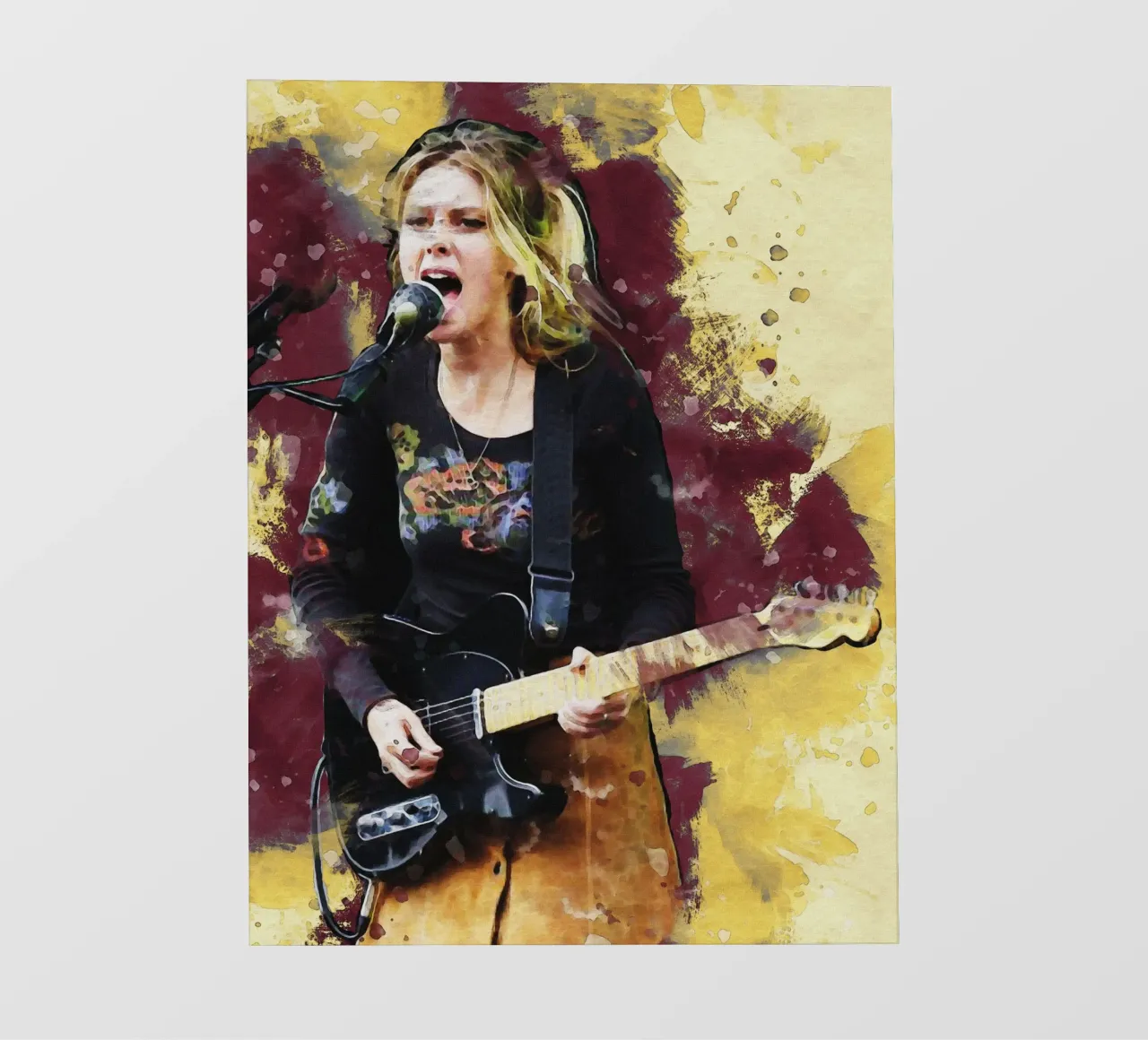 Sbaffo di Ellie Rowsell telo in pvc da Gunawan Rb