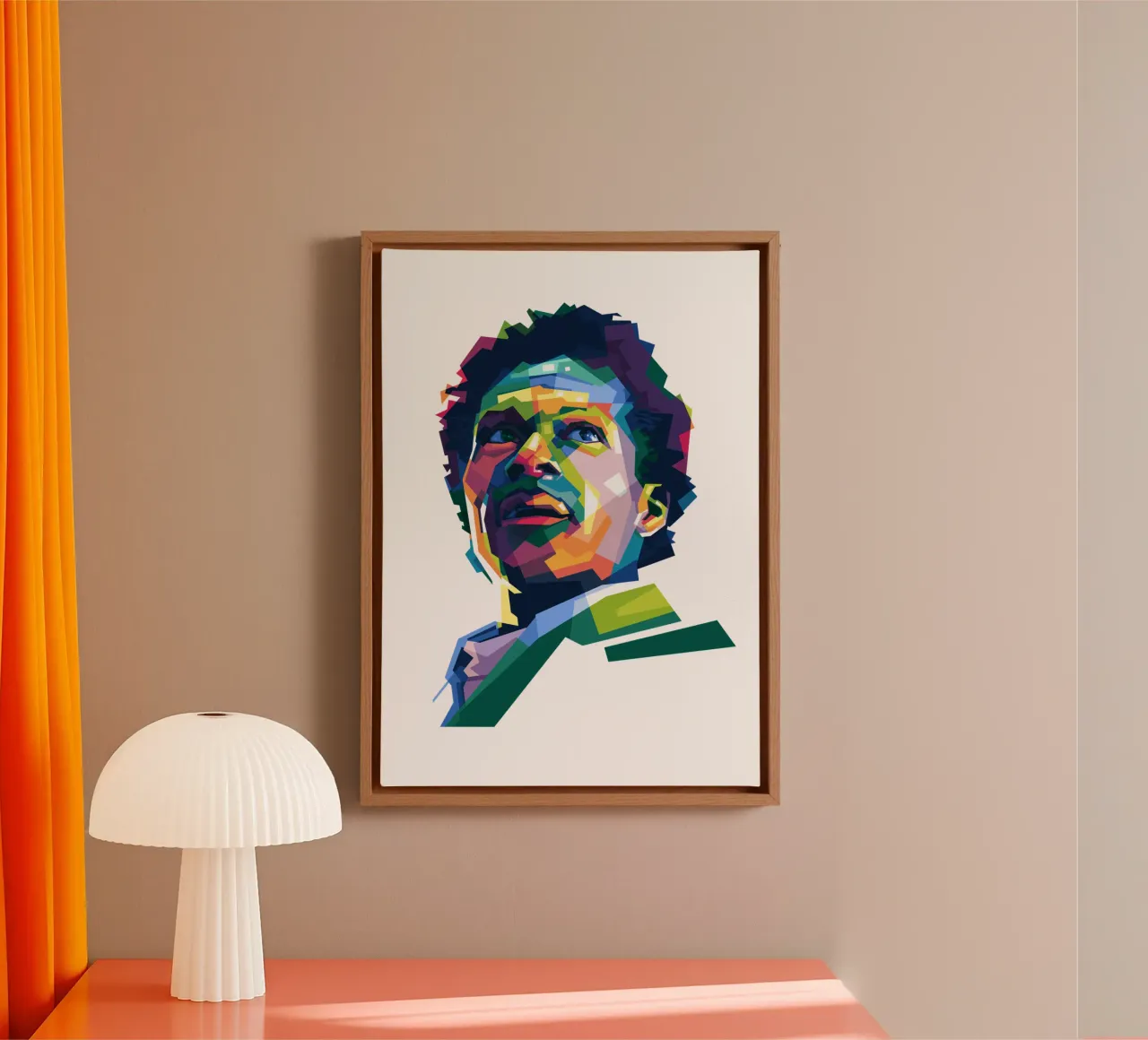 De vader van rock-'n-roll canvas van Alkahfsmart