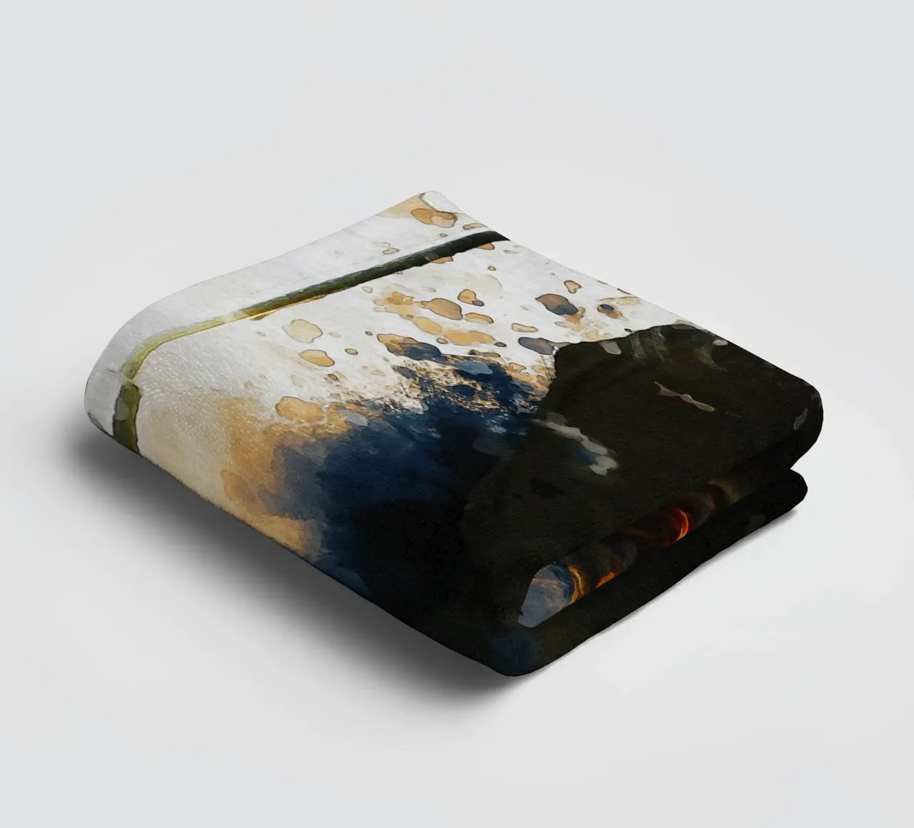 Smudge of Liam Gallagher towel by Gunawan Rb