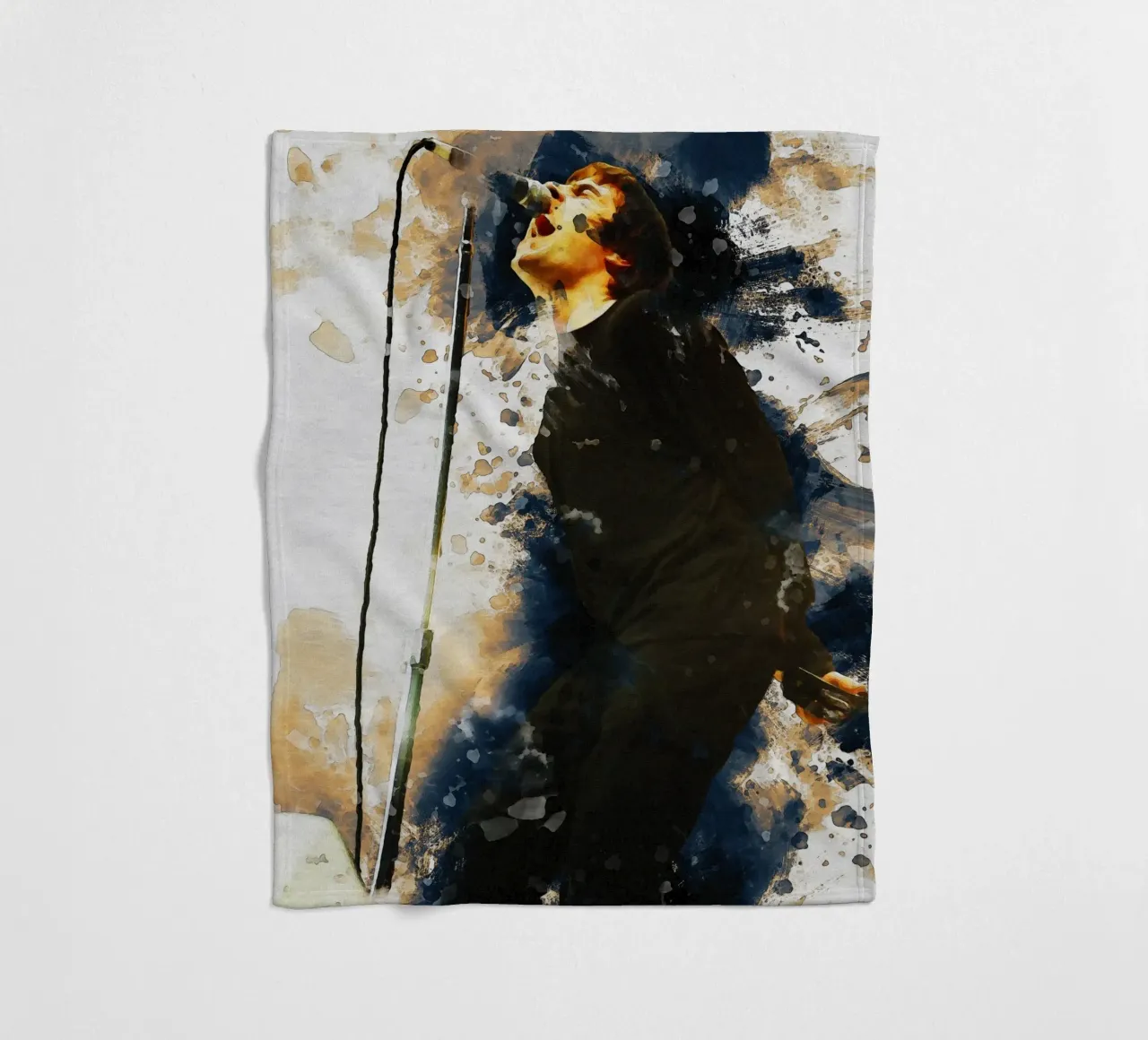Sbaffo di Liam Gallagher coperta in pile da Gunawan Rb