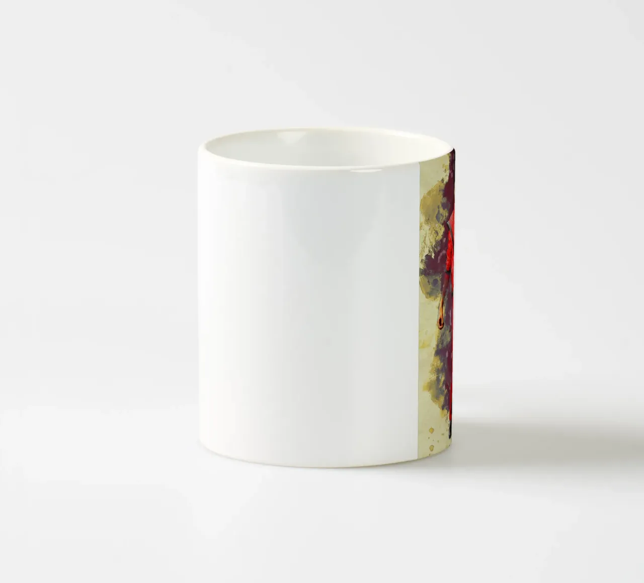 Sbaffo di Thriller tazza in ceramica da Gunawan Rb