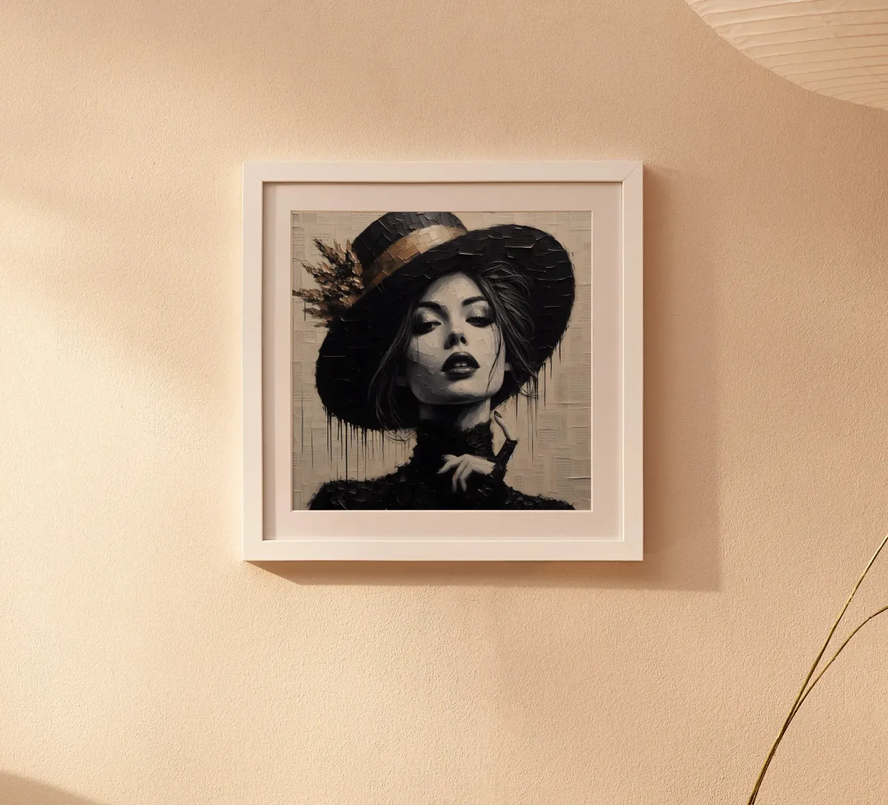 Vittoria poster con telaio in legno da nomad