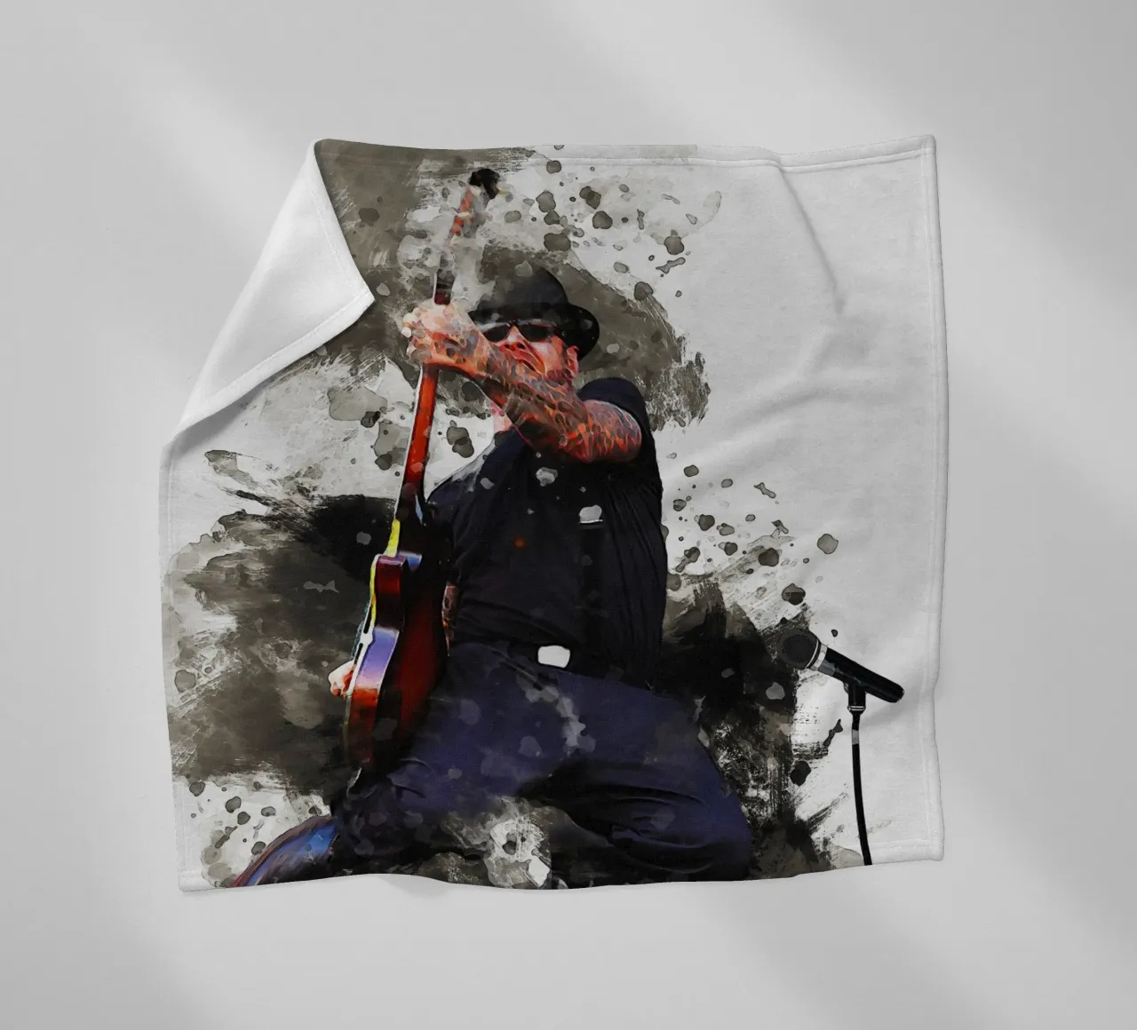 Sbaffo di salto di Mike Ness coperta in pile da Gunawan Rb