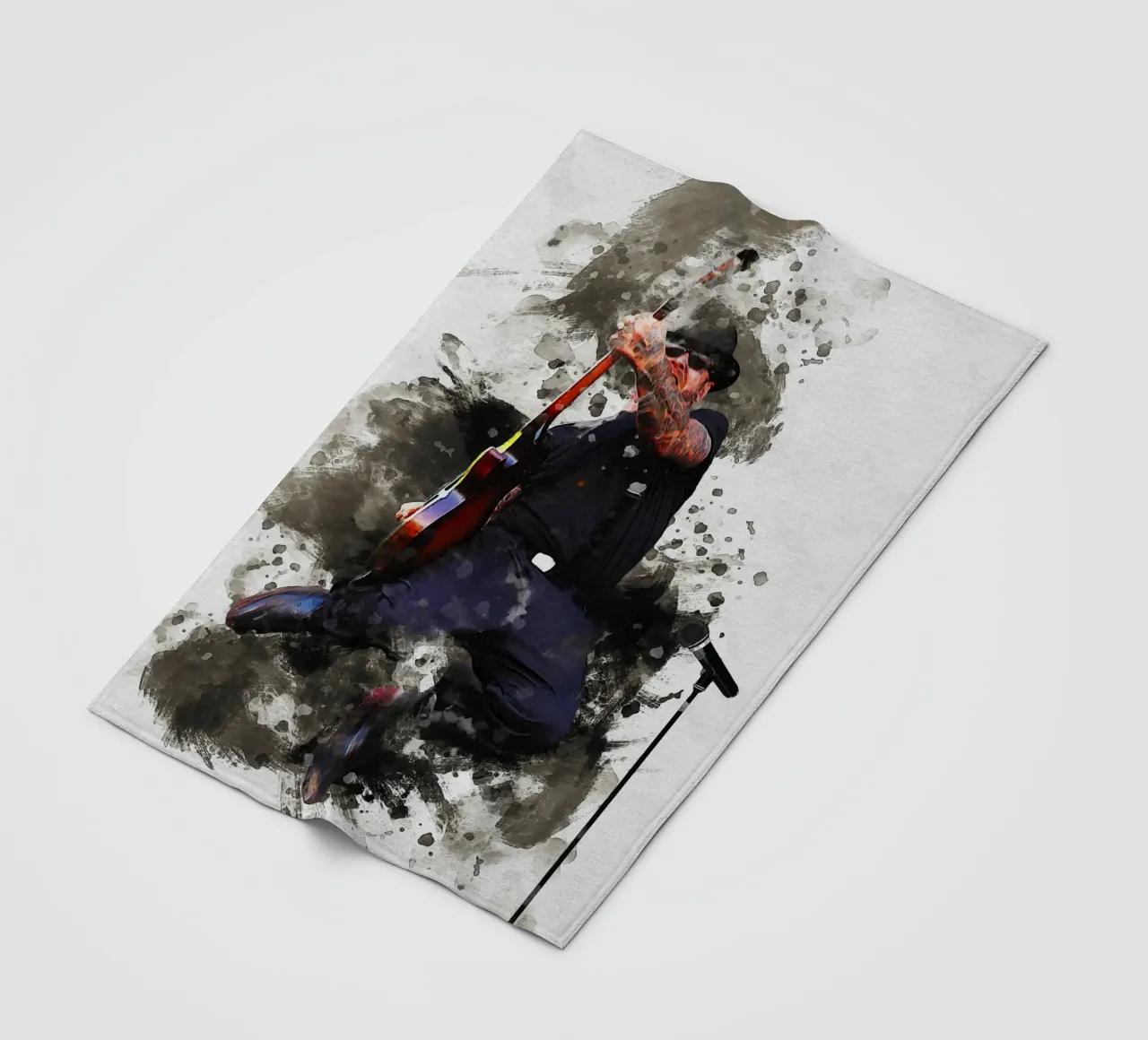 Sbaffo di salto di Mike Ness coperta in pile da Gunawan Rb