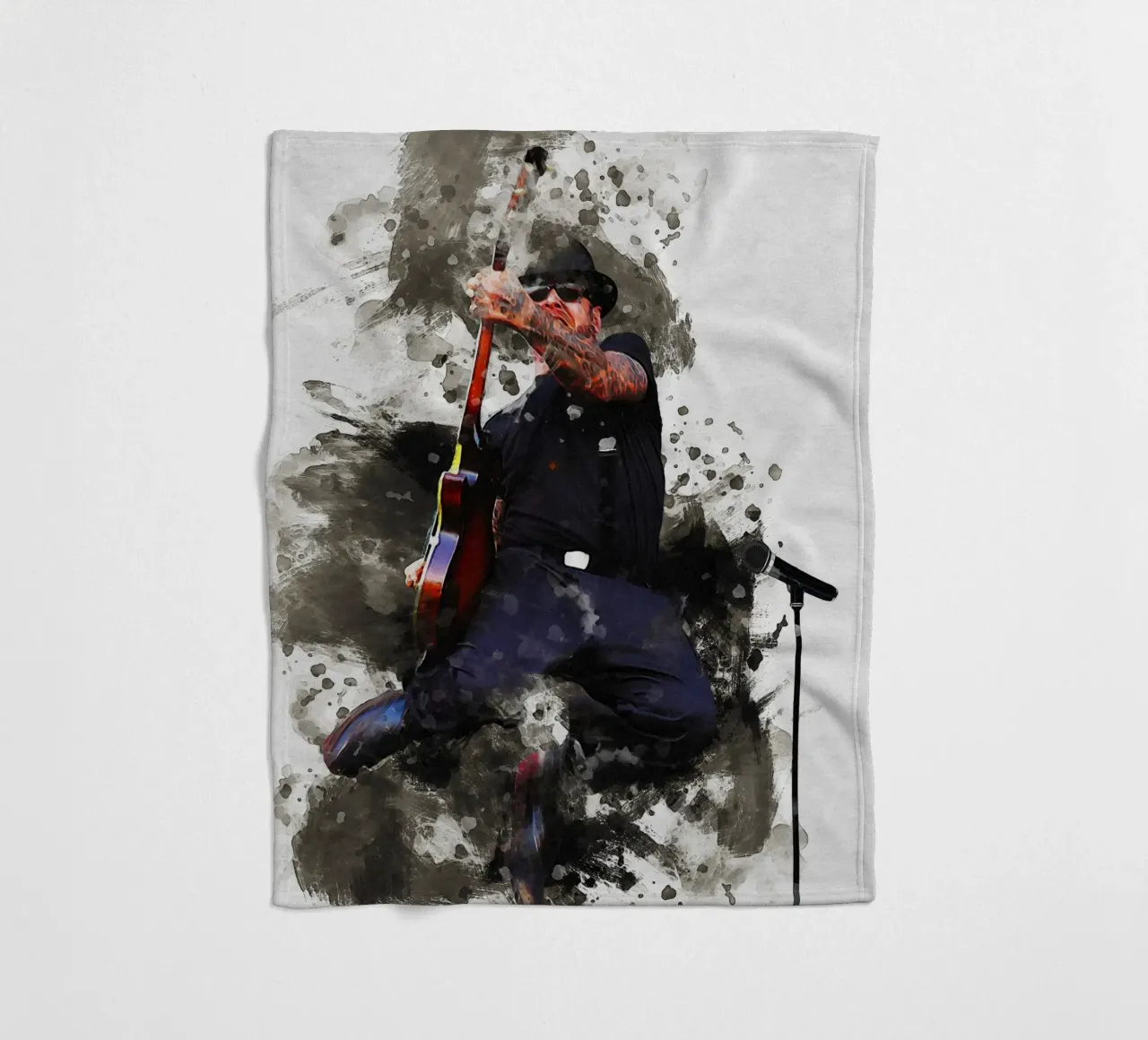 Sbaffo di salto di Mike Ness coperta in pile da Gunawan Rb