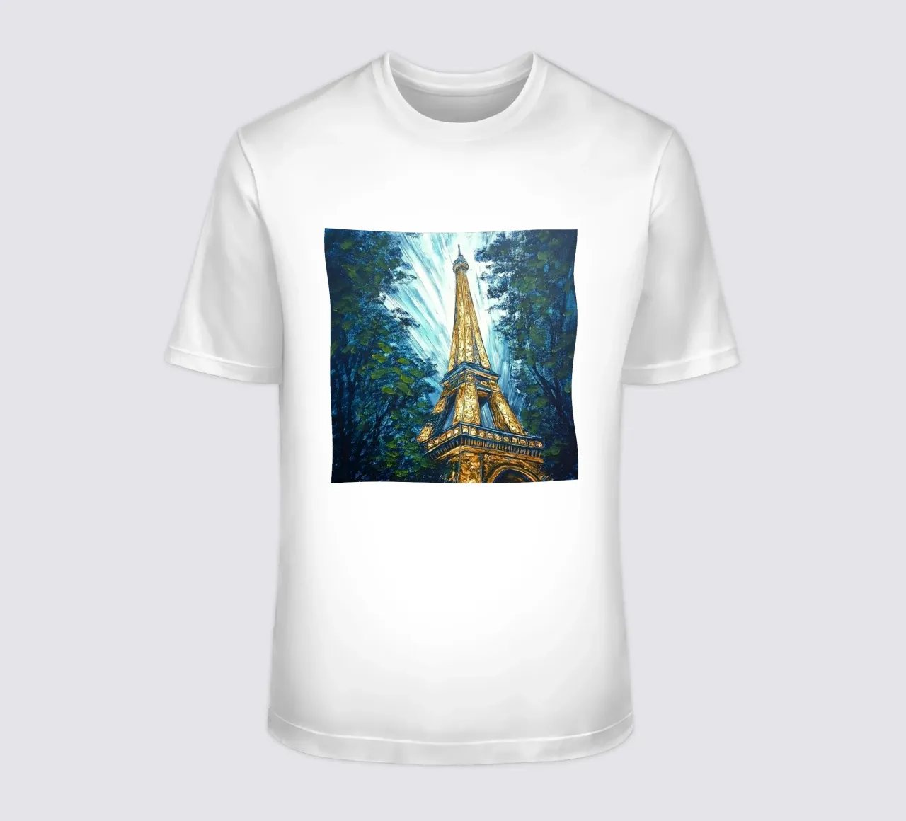 Paris Painting t-shirt by Motivate-Today