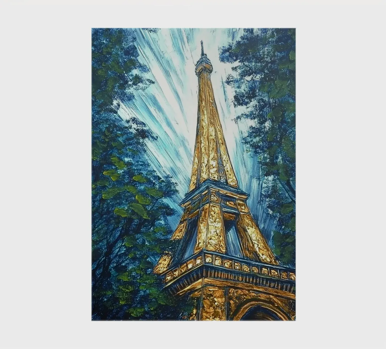 Paris Painting notebook by Motivate-Today
