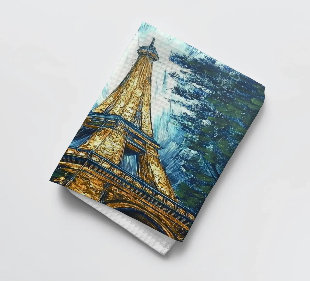 Paris Painting tea towel by Motivate-Today