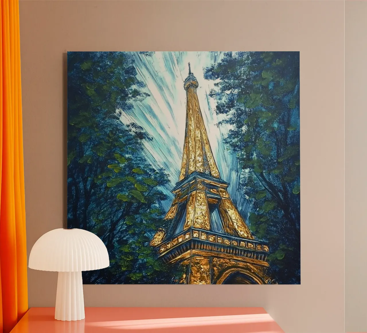 Paris Painting forex plate by Motivate-Today