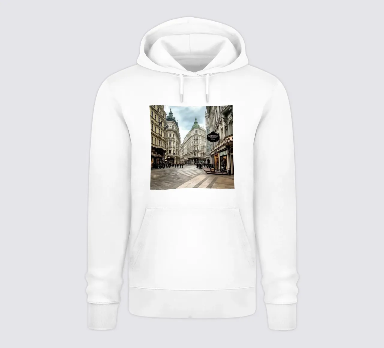 Pittura di Vienna felpa con cappuccio da Motivate-Today