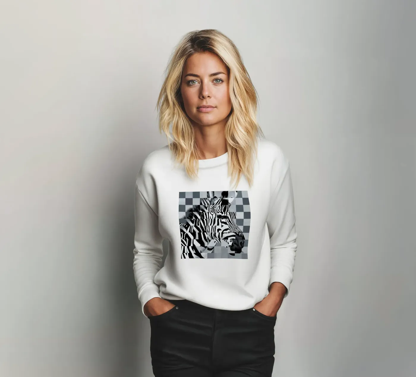 Zebra felpa da Allison Chaplin