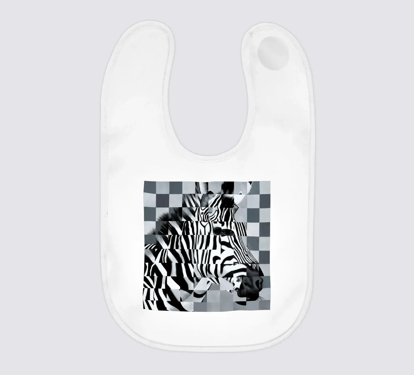 Zebra bavaglino da Allison Chaplin