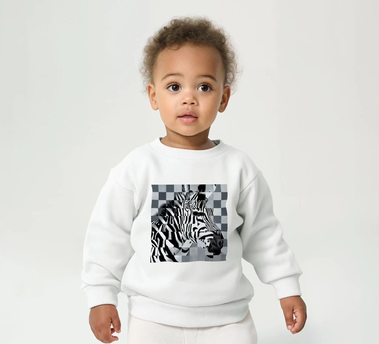 Zebra felpa neonato da Allison Chaplin