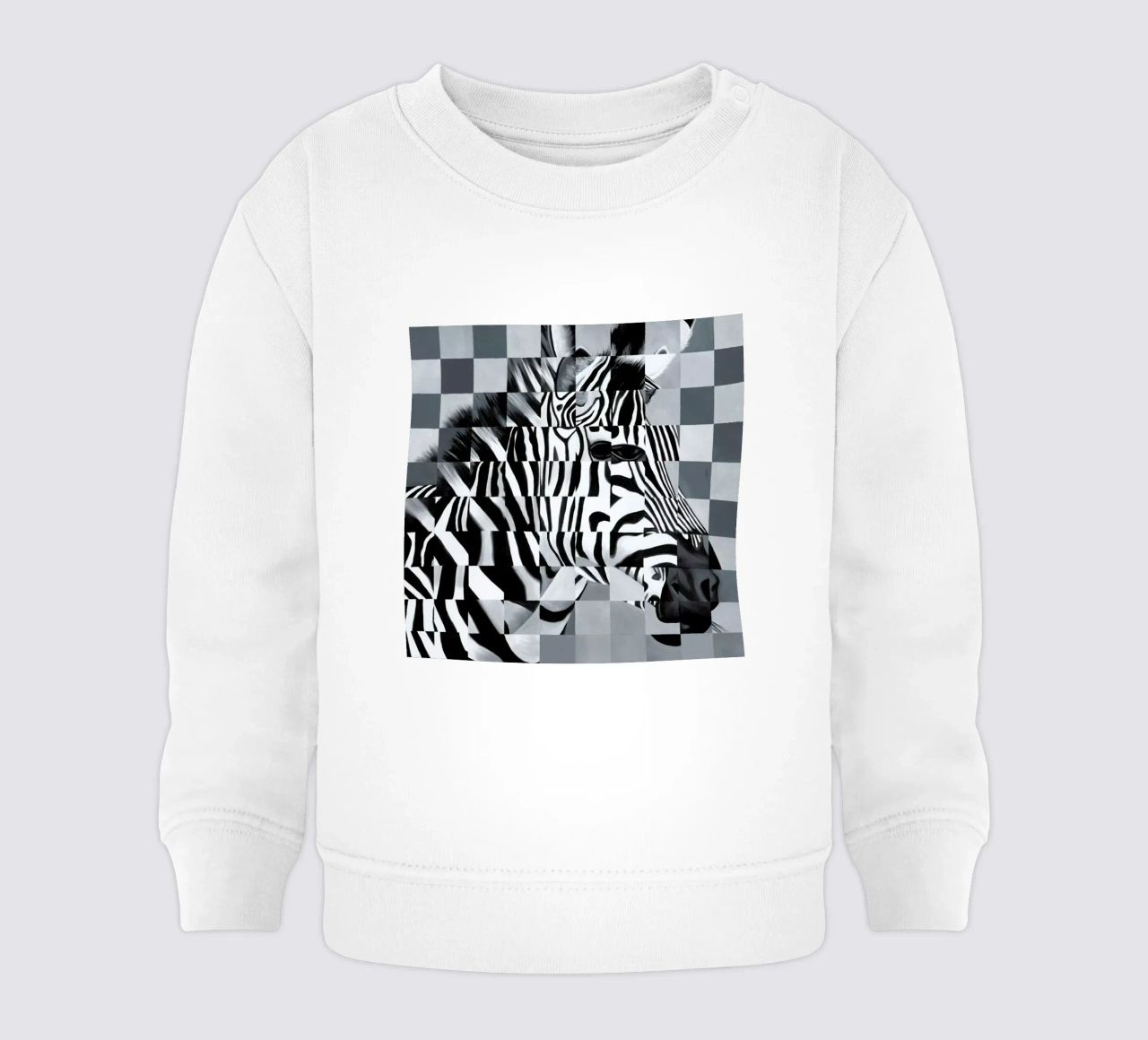 Zebra felpa neonato da Allison Chaplin