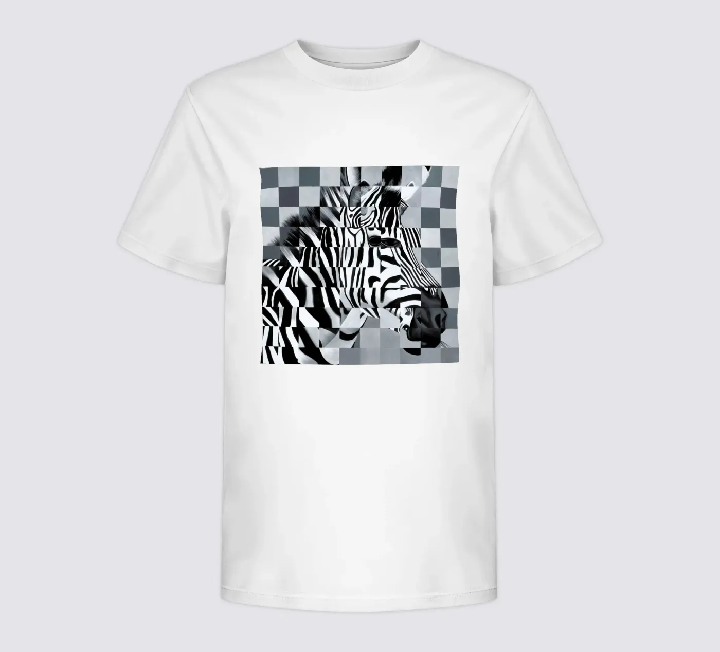 Zebra t-shirt bambini da Allison Chaplin