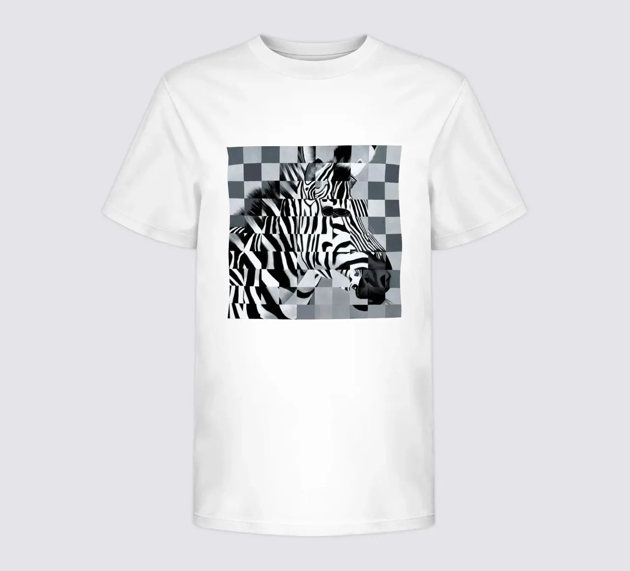 Zebra t-shirt bambini da Allison Chaplin