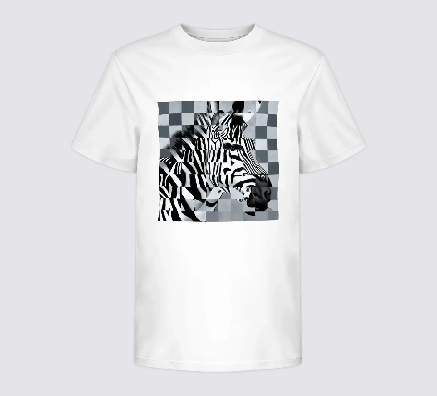Zebra t-shirt bambini da Allison Chaplin