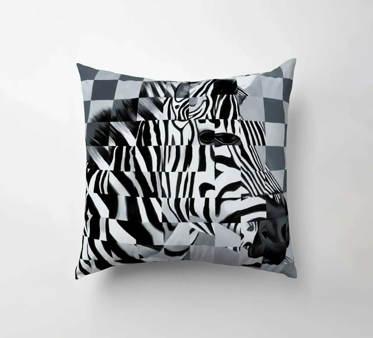 Zebra cuscino da Allison Chaplin