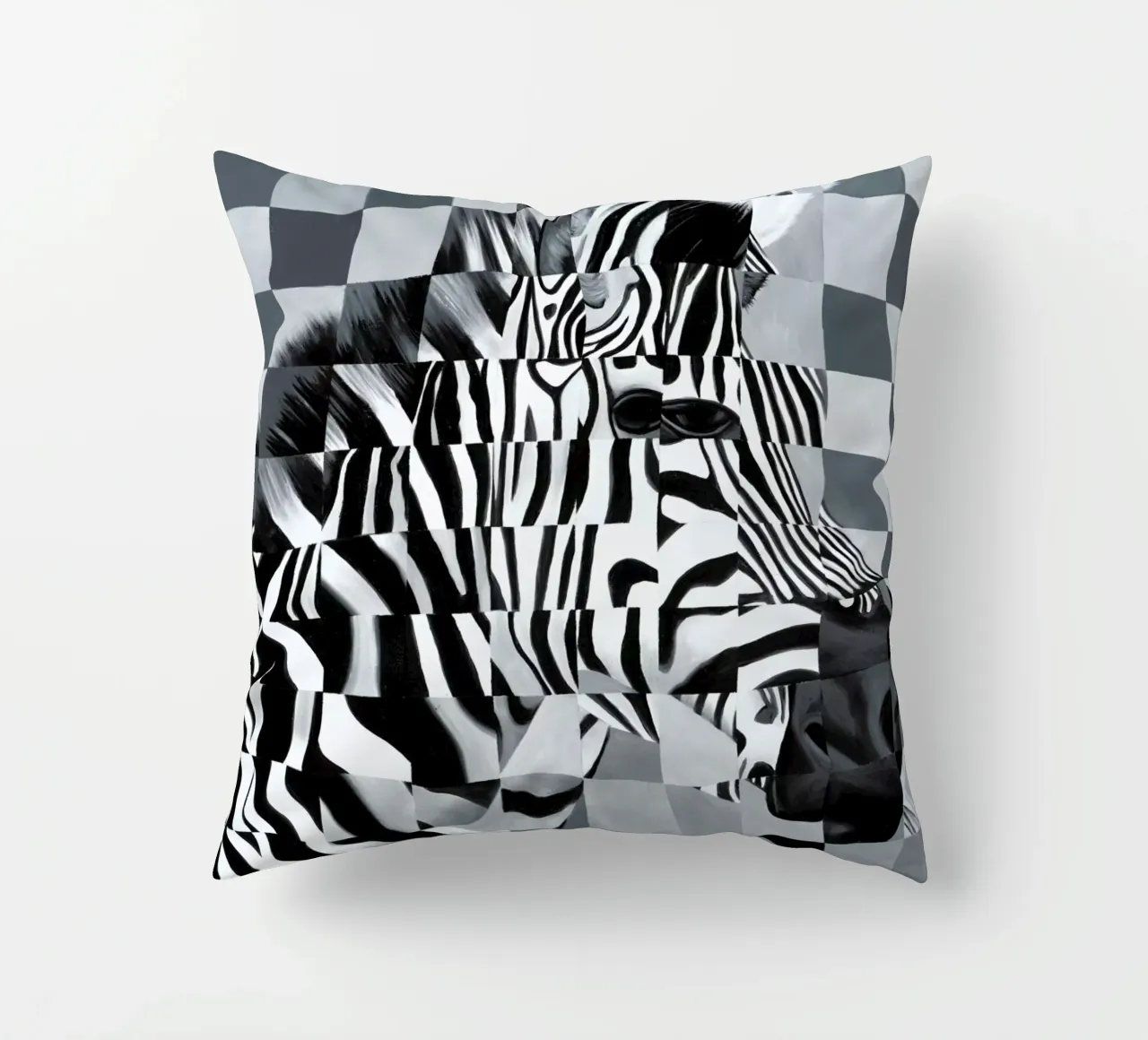 Zebra cuscino da Allison Chaplin