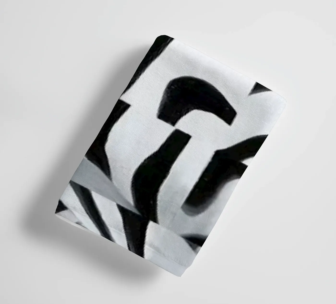 Zebra badhanddoek van Allison Chaplin