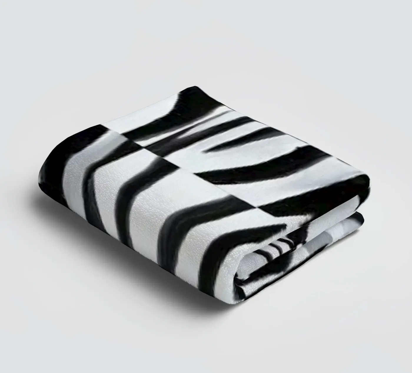 Zebra badhanddoek van Allison Chaplin