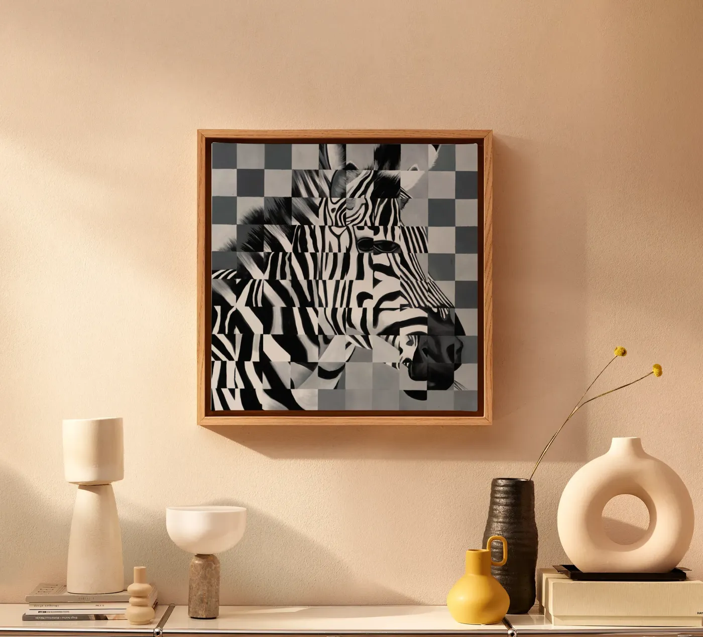 Zebra tela da Allison Chaplin