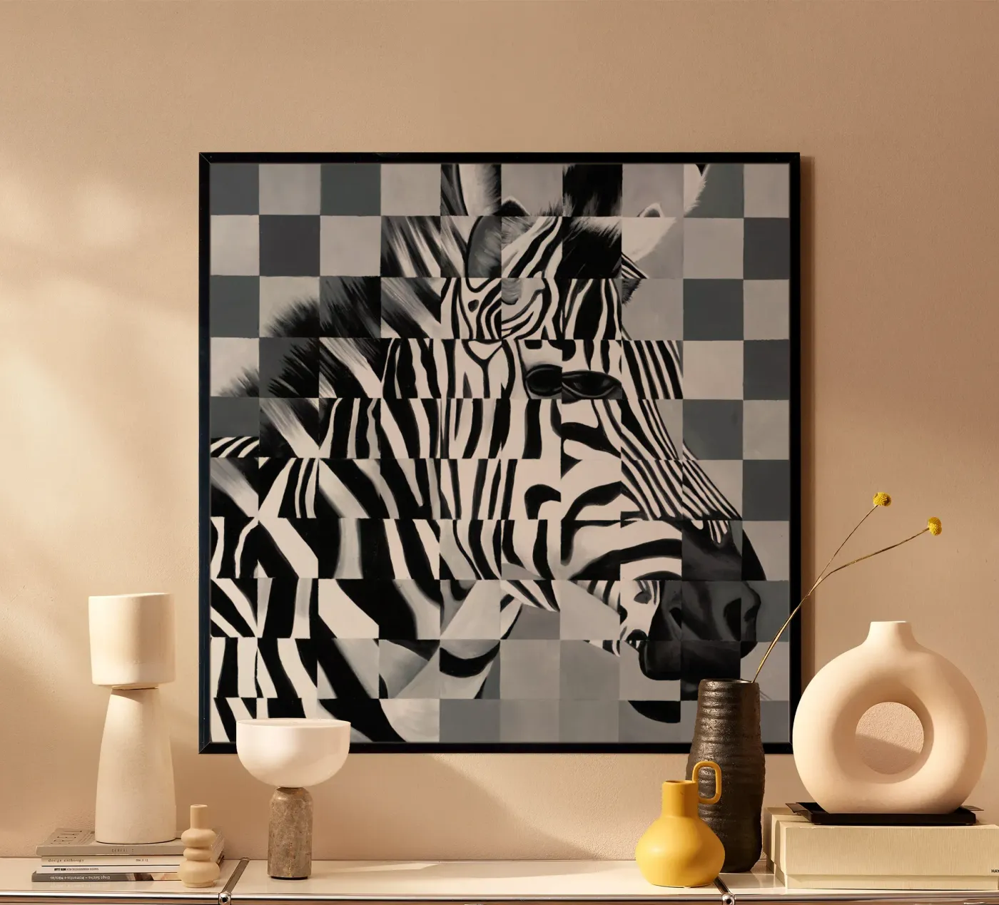 Zebra poster da Allison Chaplin