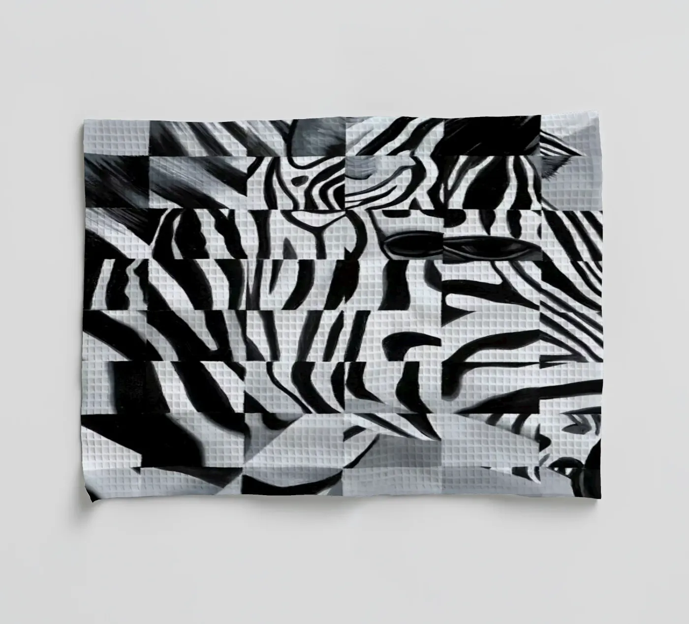 Zebra Geschirrtuch von Allison Chaplin