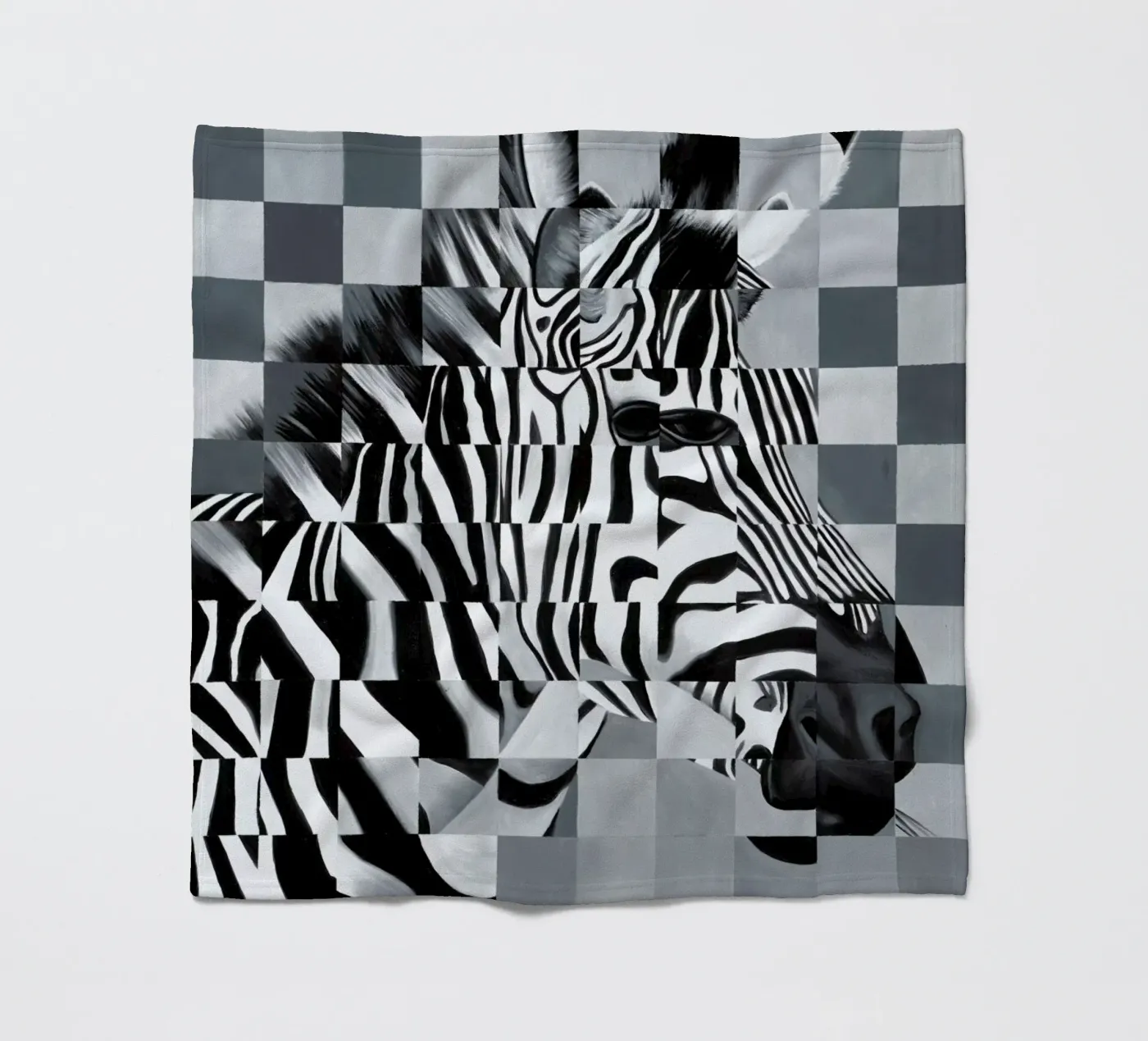 Zebra coperta in pile da Allison Chaplin