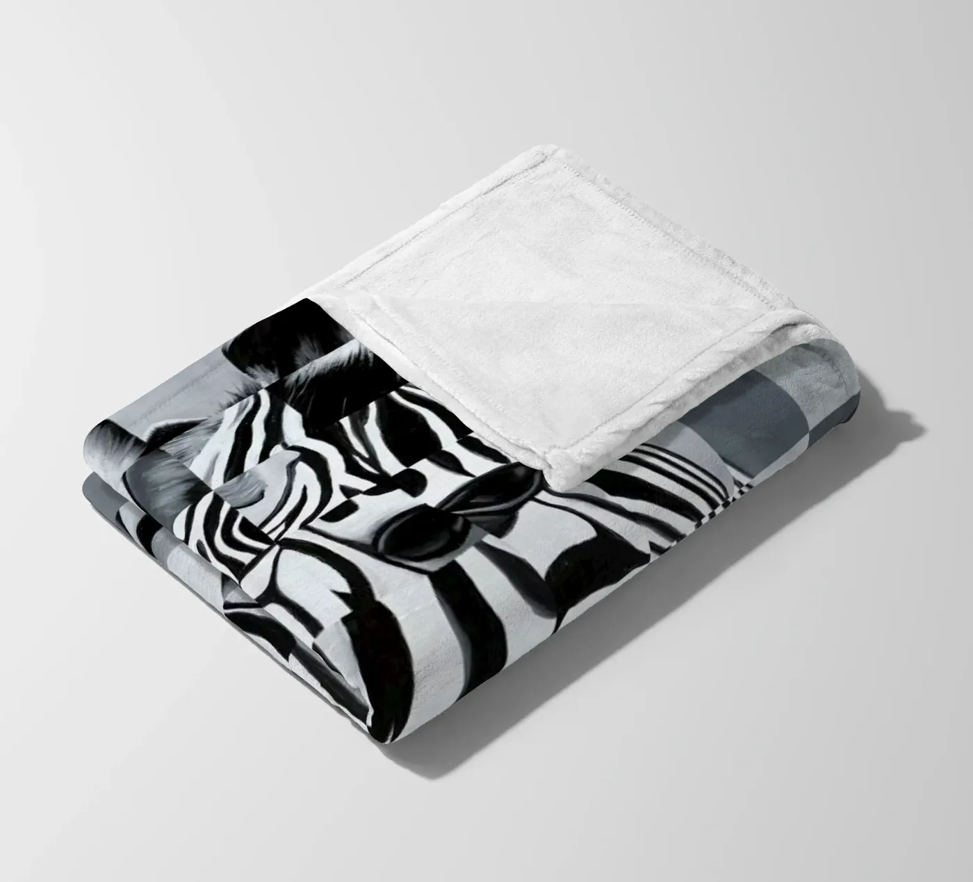 Zebra coperta in pile da Allison Chaplin