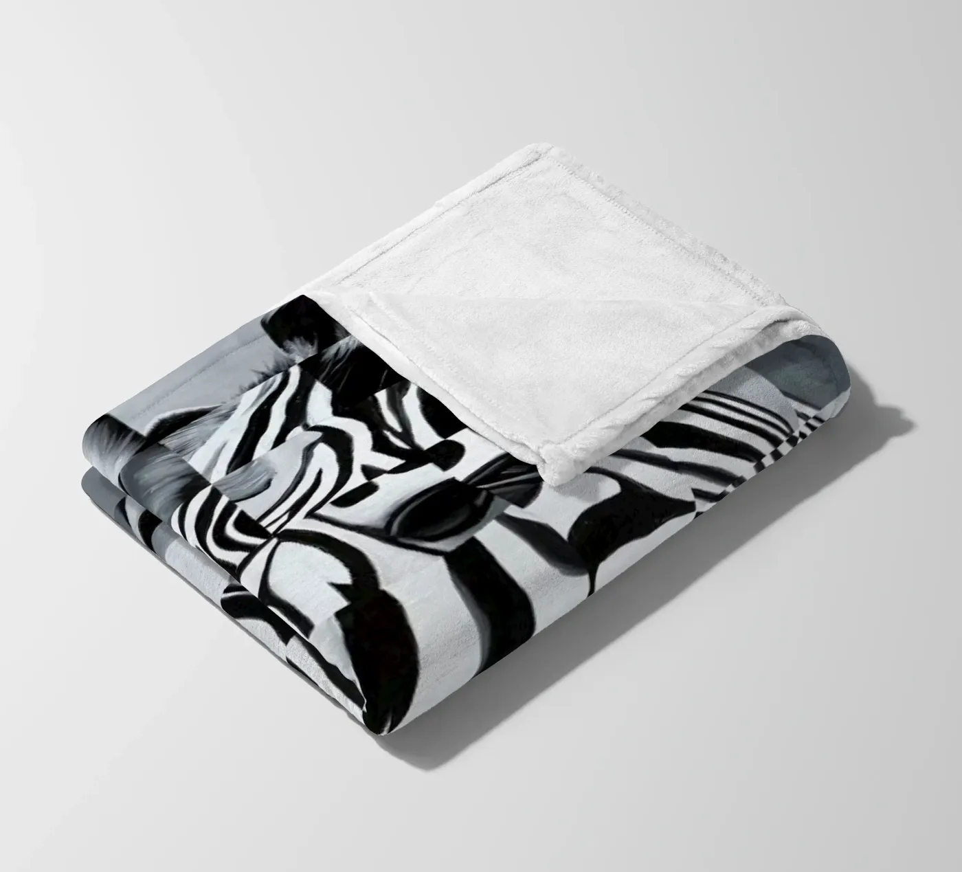 Zebra coperta in pile da Allison Chaplin