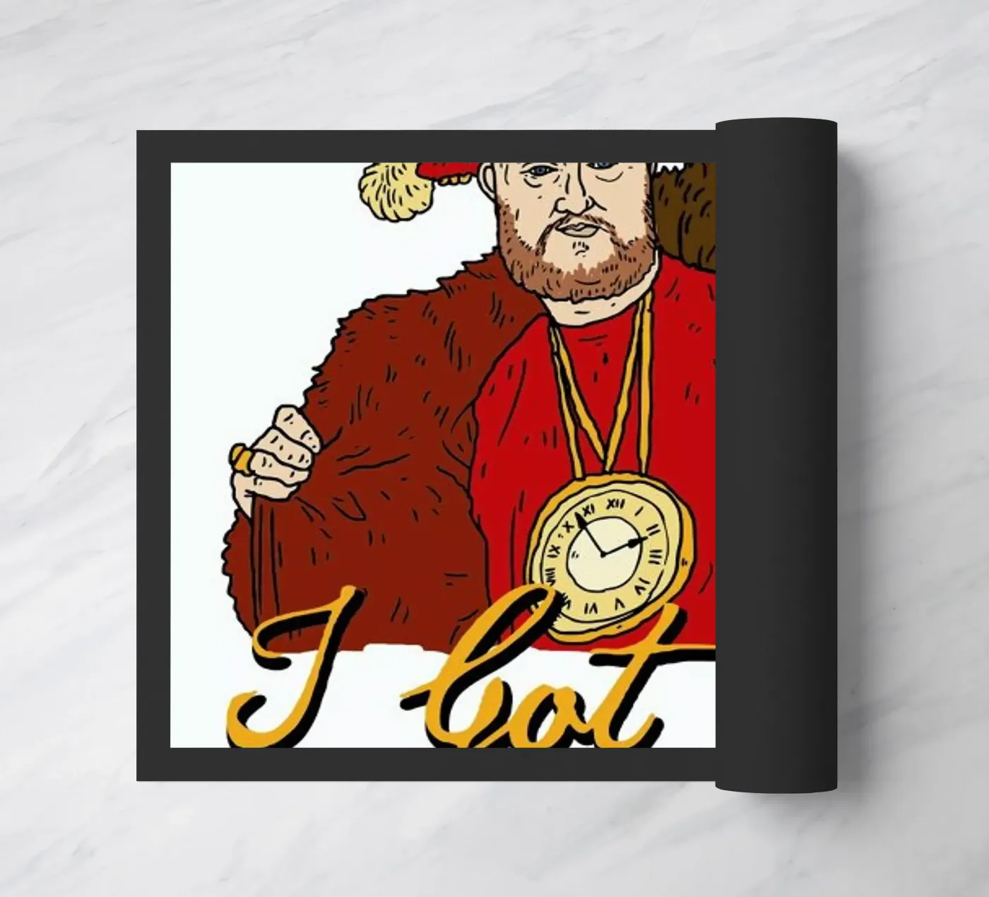 Henry V deurmat van Nick Cocozza