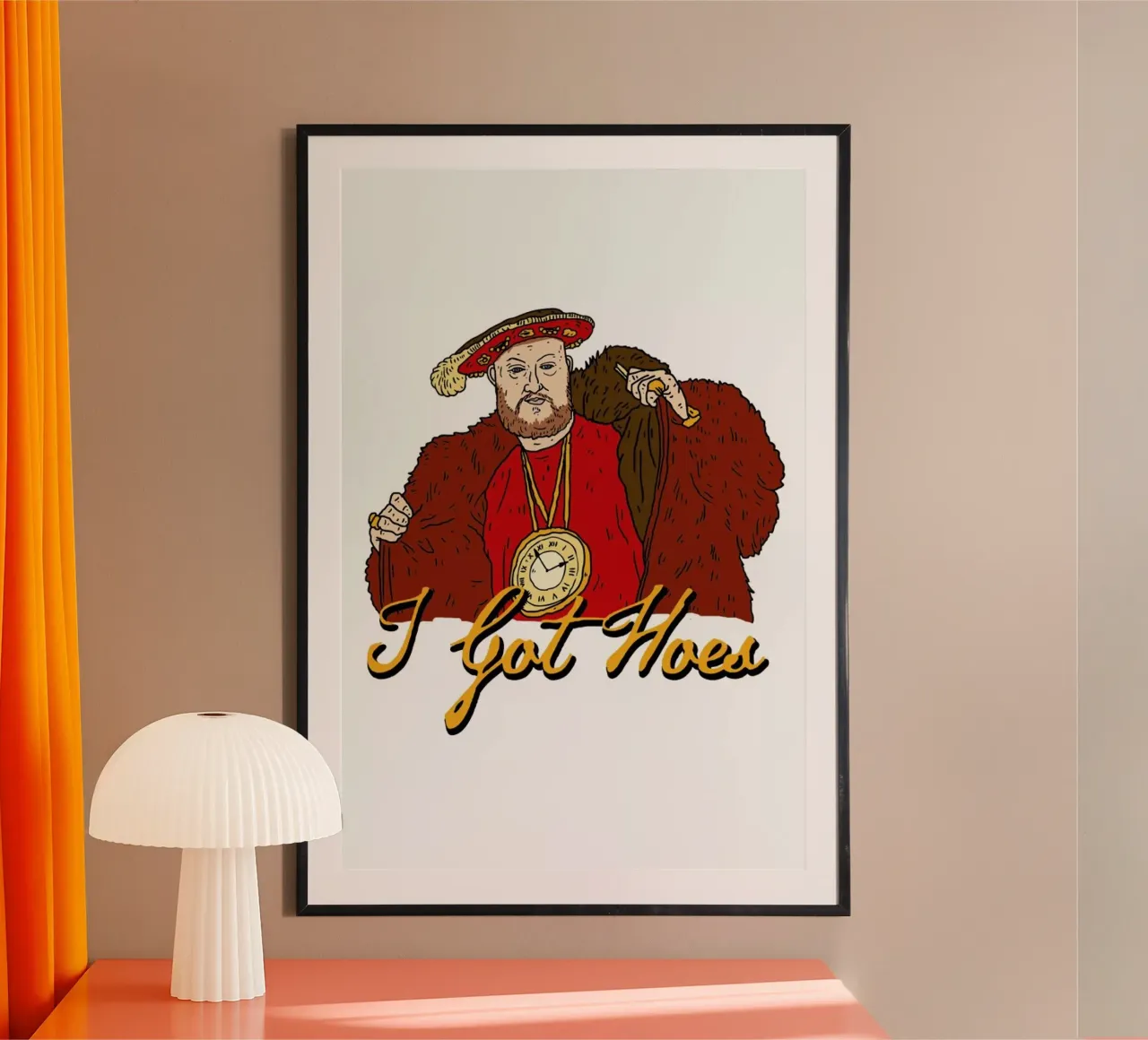 Henry V poster con telaio in plastica da Nick Cocozza