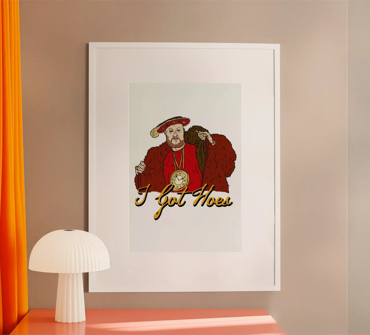 Henry V poster con telaio in plastica da Nick Cocozza