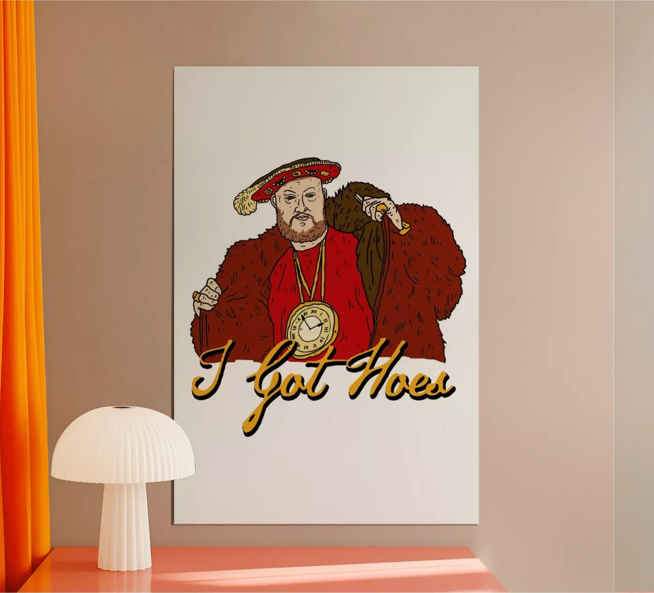 Henry V poster con telaio in plastica da Nick Cocozza