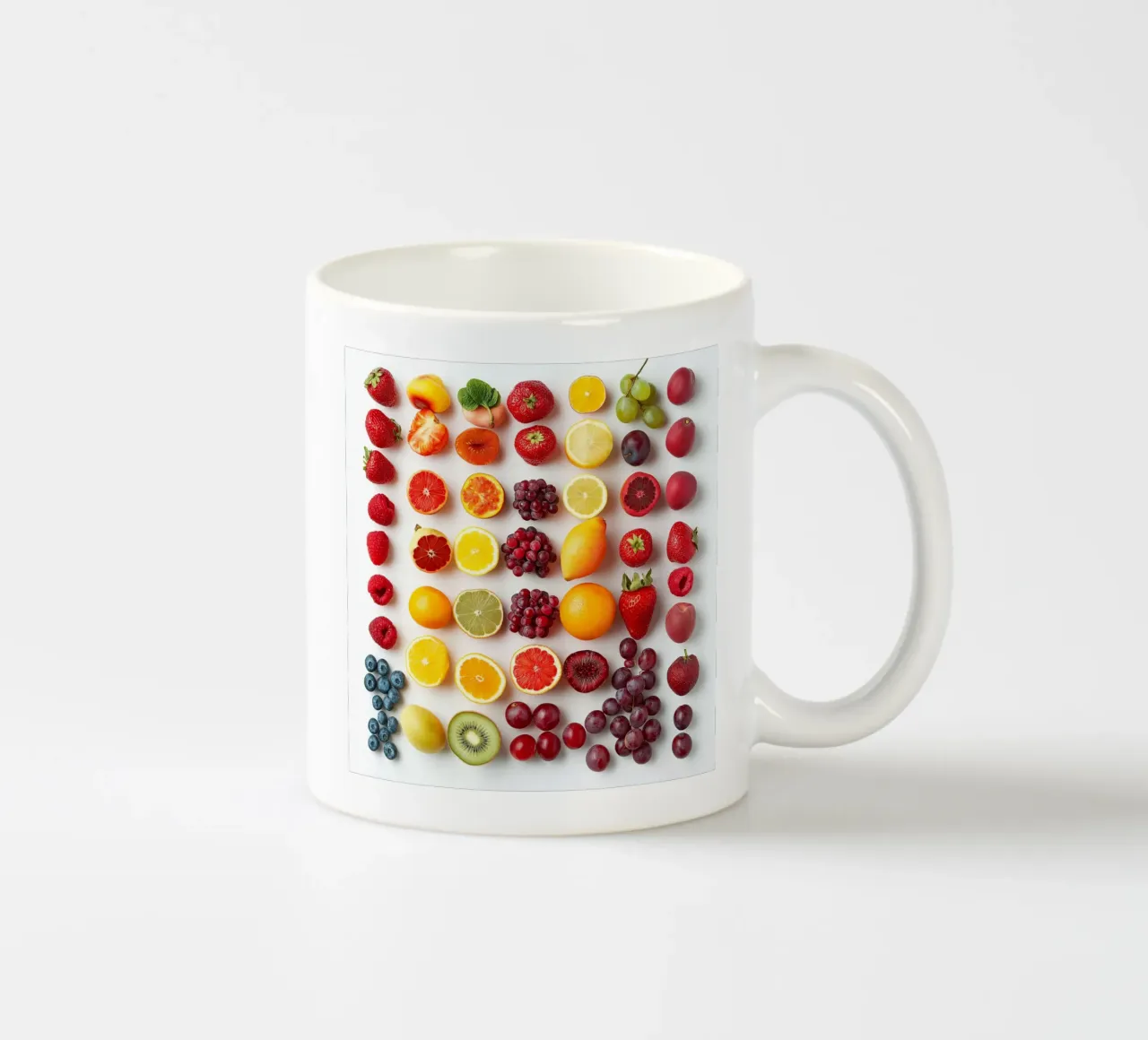 Frutti colorati tazza in ceramica da Motivate-Today