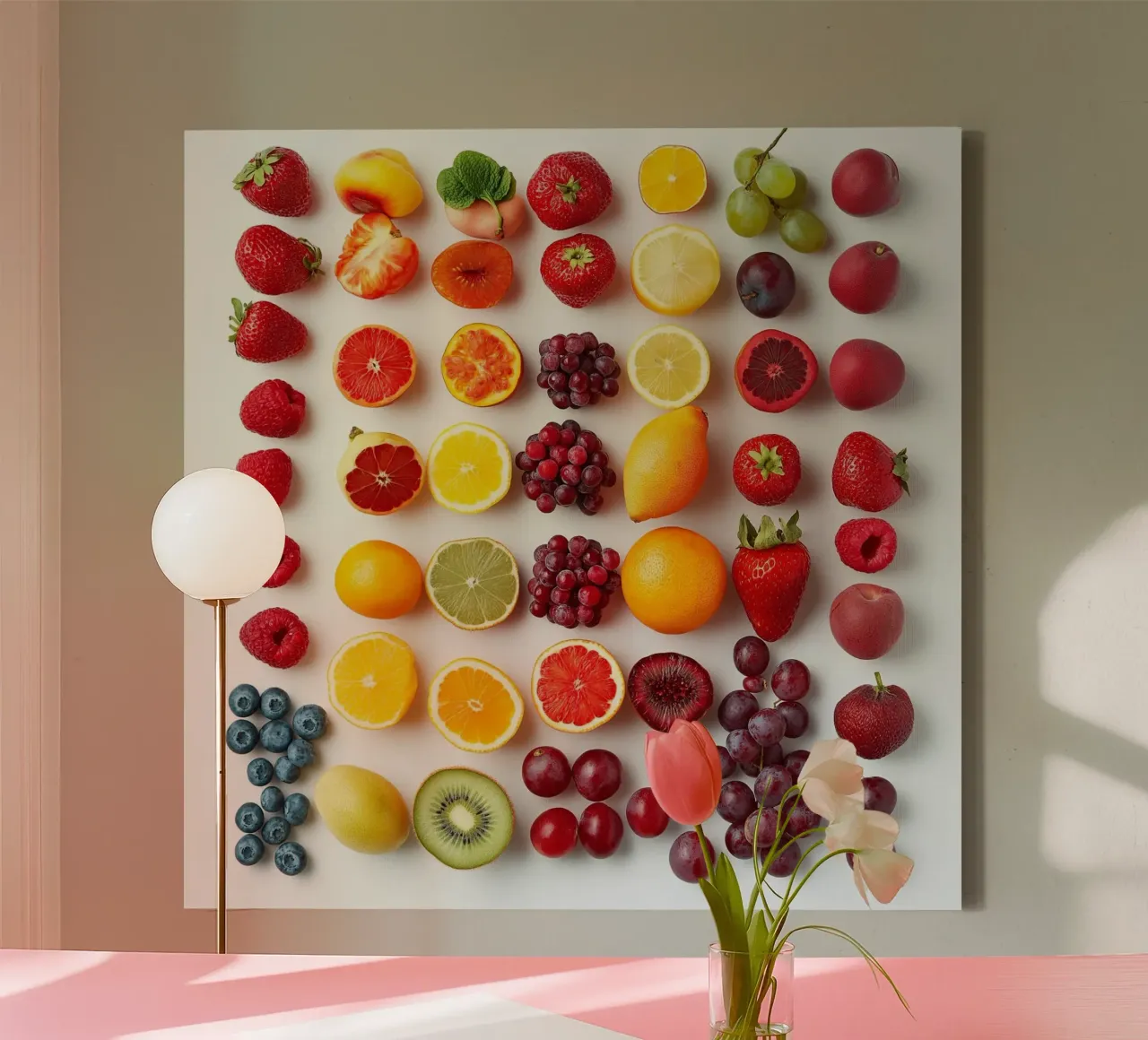 Colorful Fruits canvas by Motivate-Today