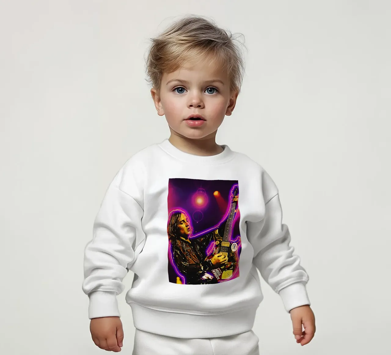 Pisotón de rana sudadera de bebé de neonartroom