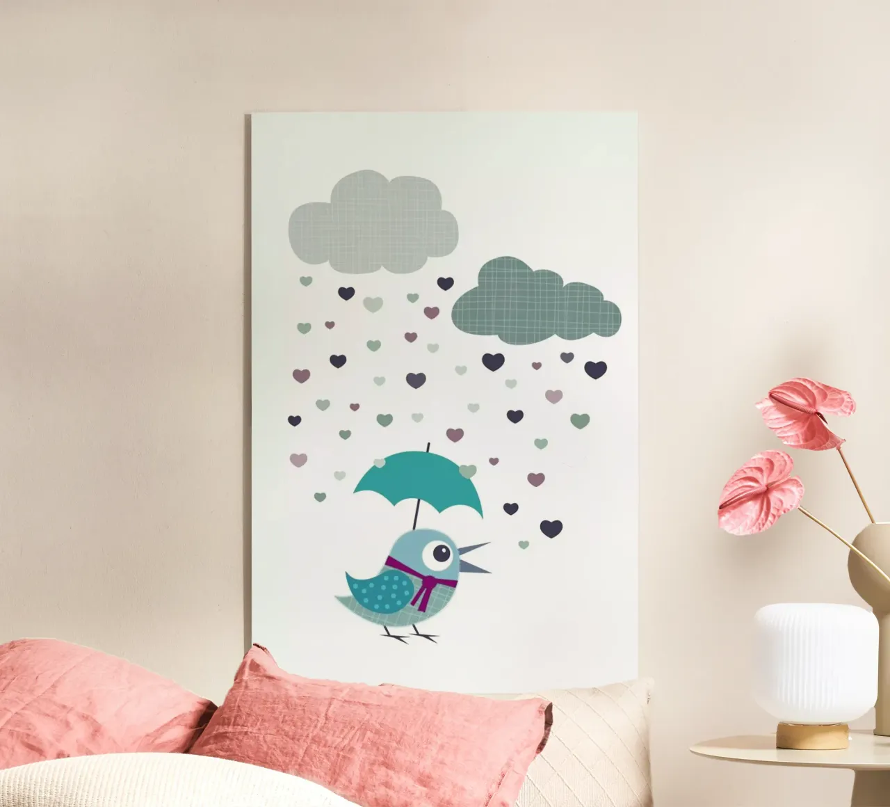 Rainy Bird plexiglass da JaySan Studio