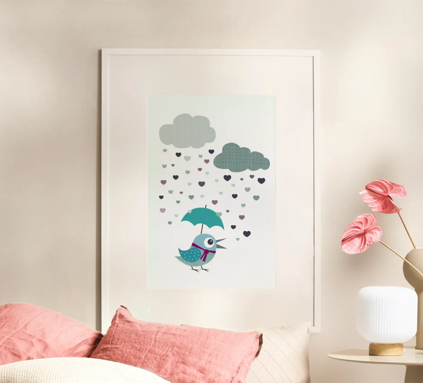Rainy Bird poster da JaySan Studio