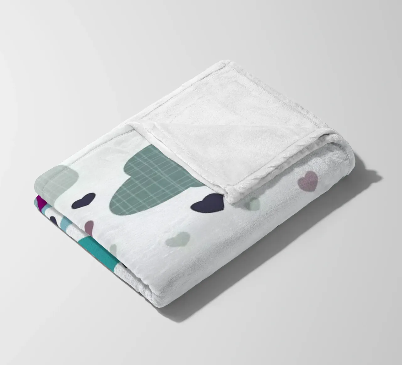Rainy Bird fleece blanket by JaySan Studio