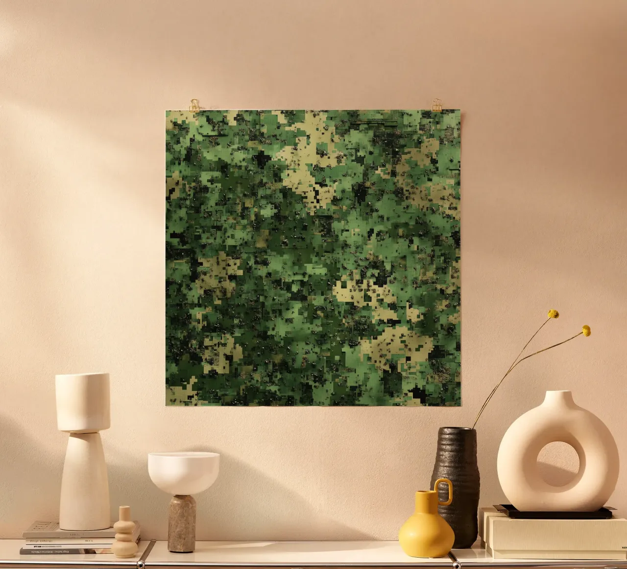 Camo poster da Motivate-Today