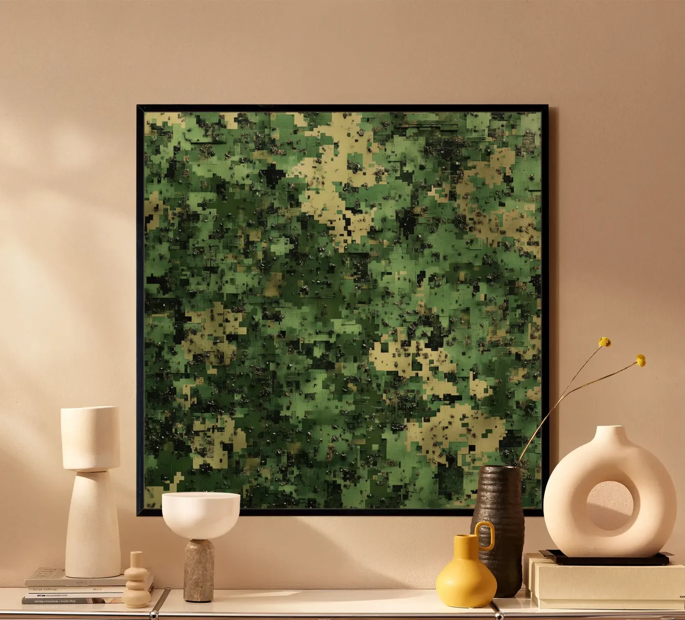 Camo poster van Motivate-Today