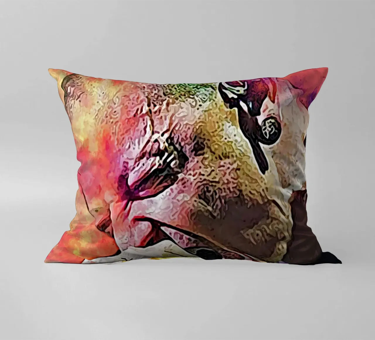 Chester su Scream cuscino da neonartroom