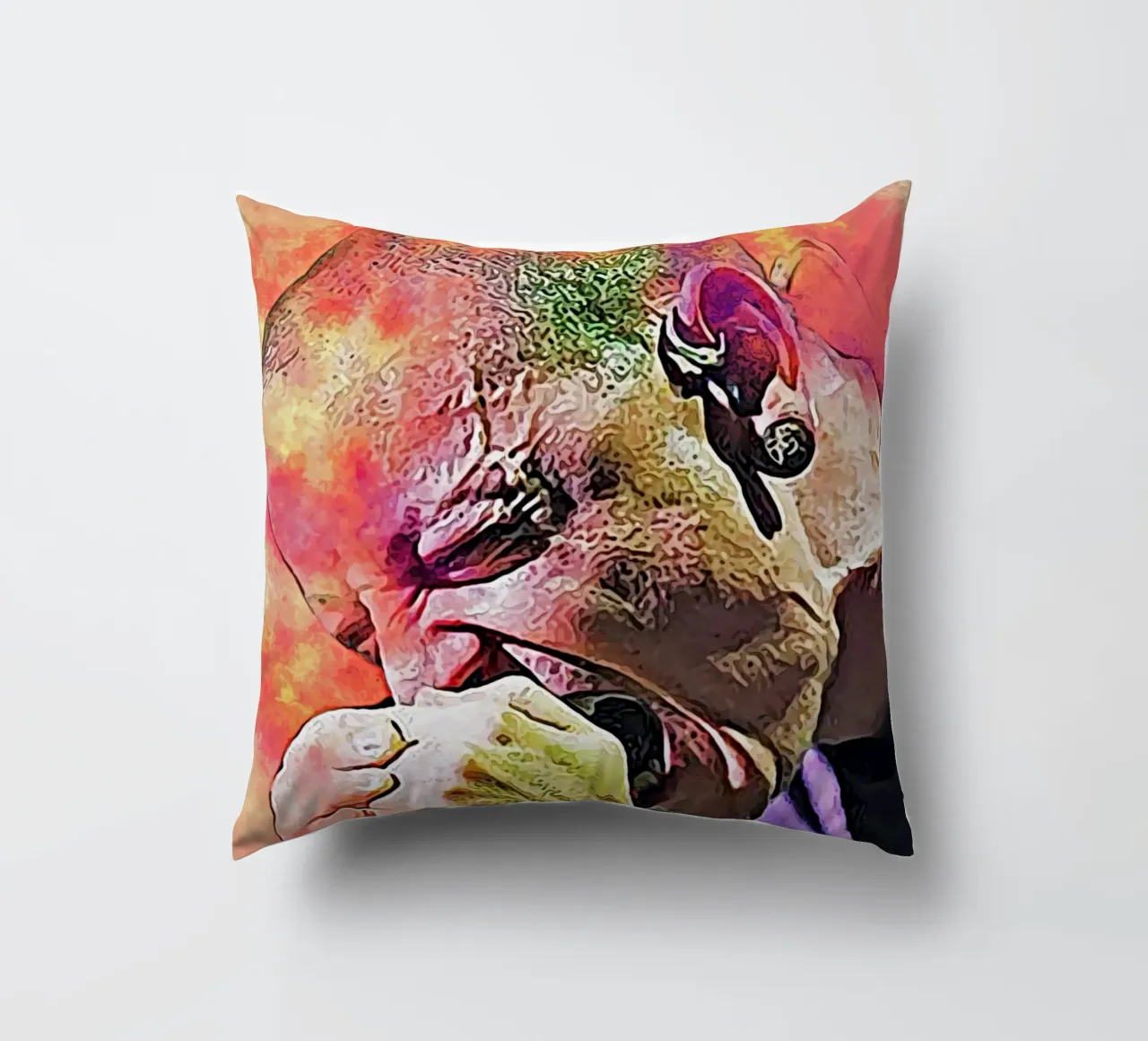 Chester su Scream cuscino da neonartroom